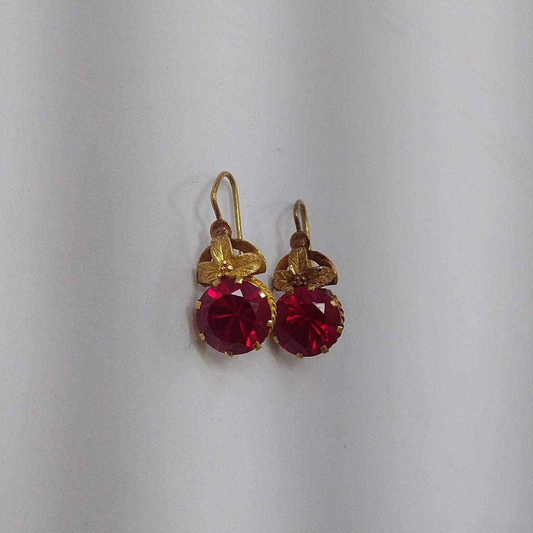 ARETES PAR ORO 18 K 4.1 GRMS (SEMINUEVO)