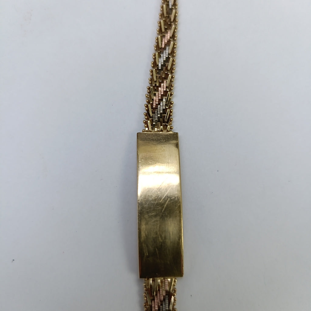 ESCLAVA ORO COMBINADO 14 K 10,00 GRMS (SEMINUEVO)