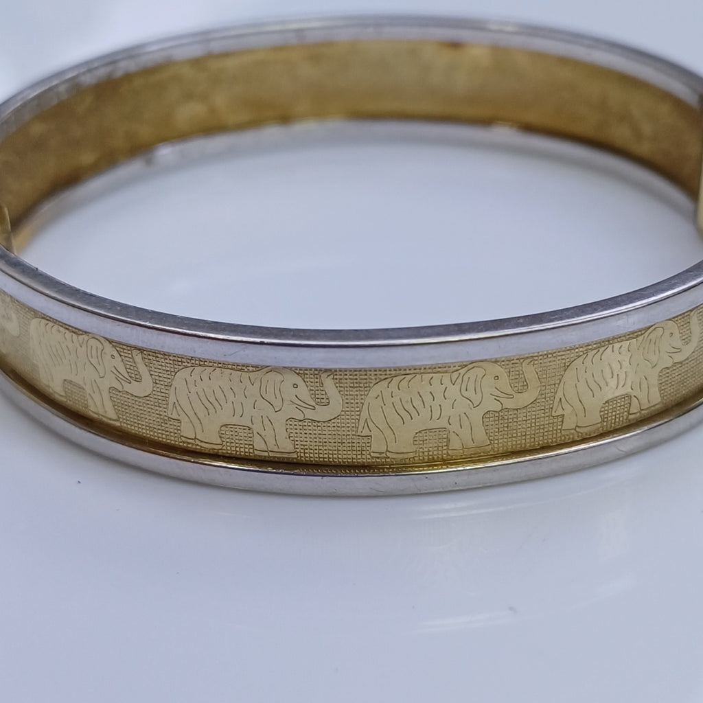 PULSERA RIGIDA ORO 14 K 12,80 GRMS (SEMINUEVO)