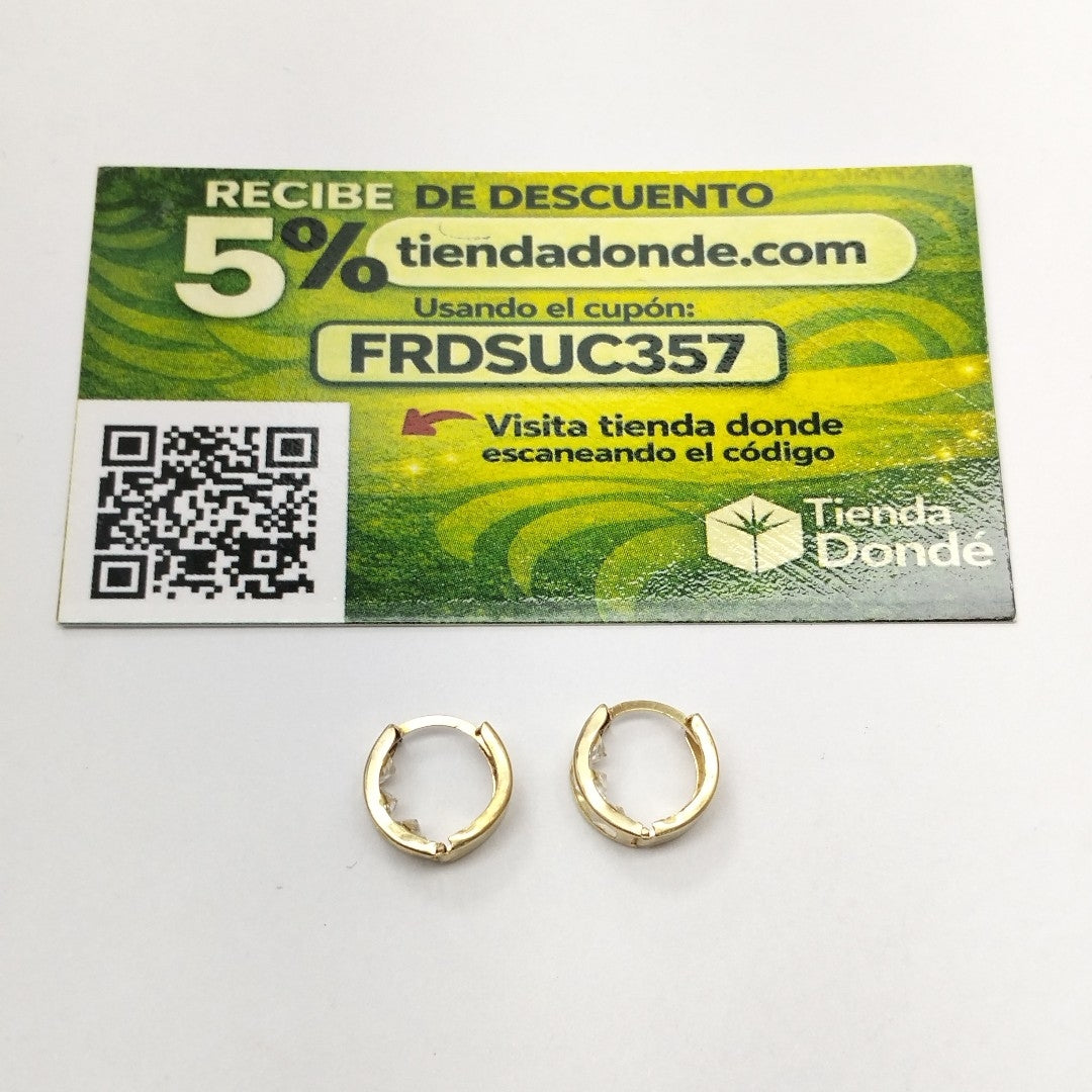 ARRACADAS PAR ORO 10 K 1,90 GRMS (SEMINUEVO)