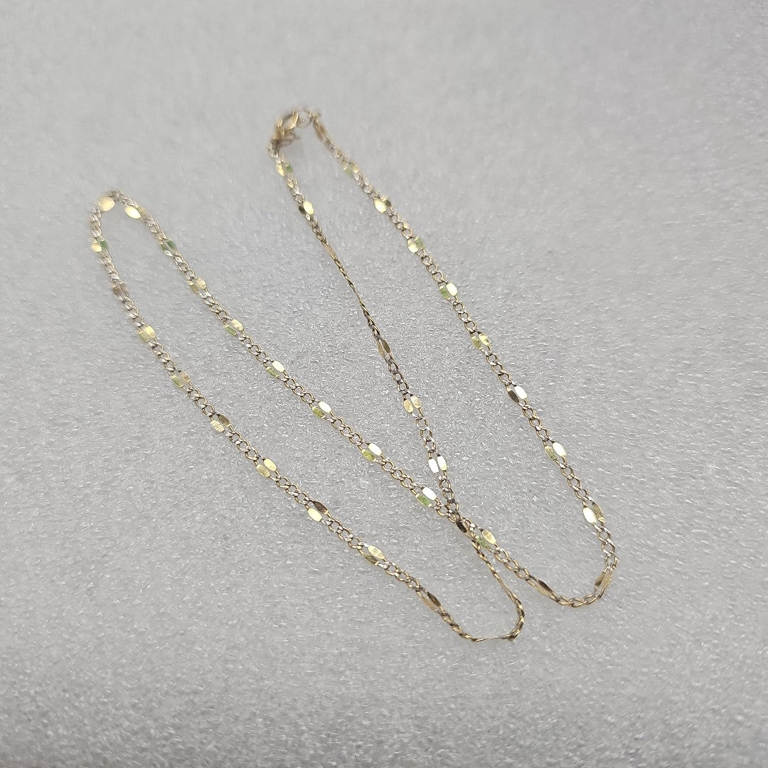 CADENA ORO 14 K 1.6 GRMS (SEMINUEVO)