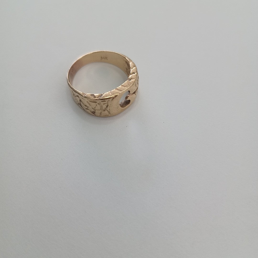 ANILLO ORO 14 K 6.4 GRMS (SEMINUEVO)