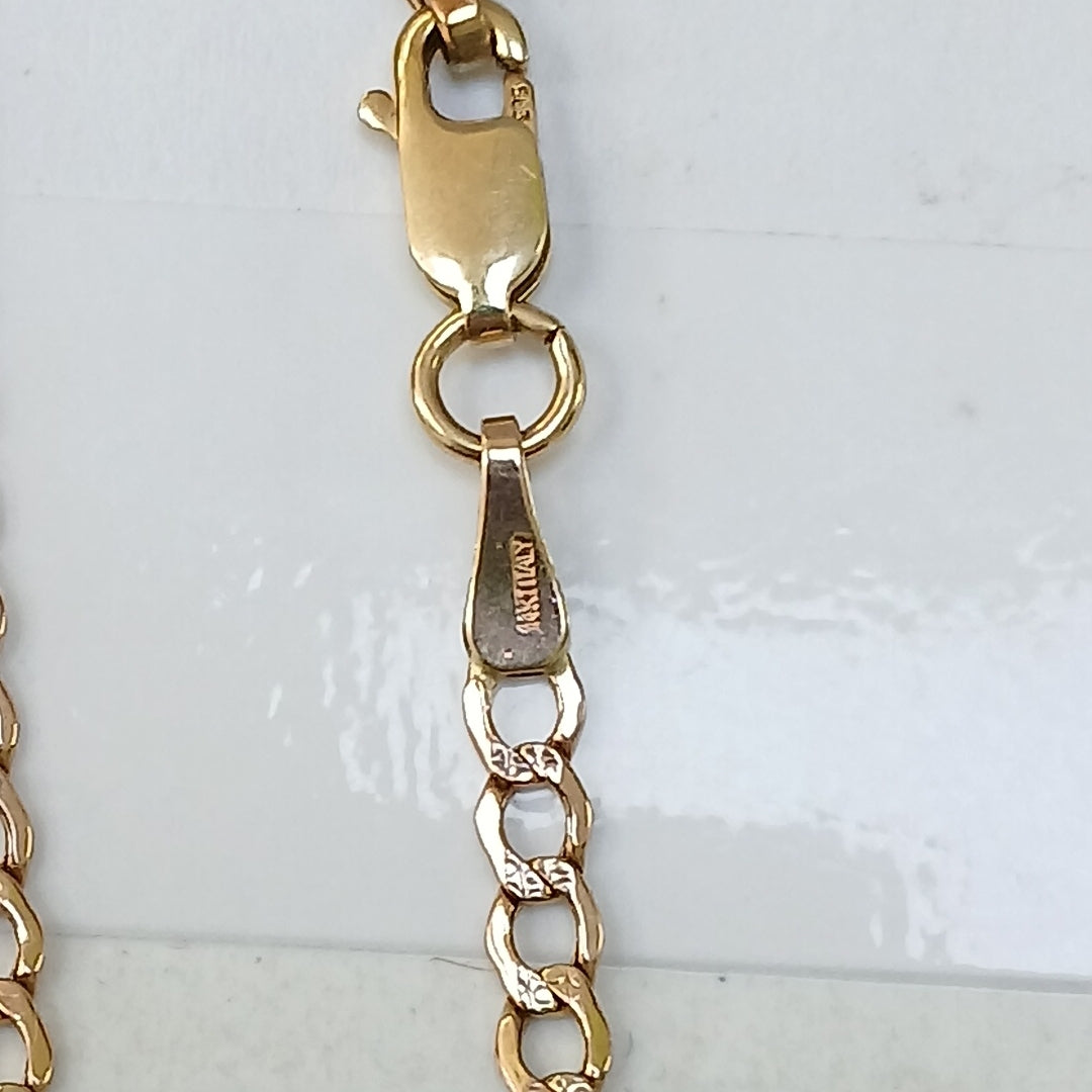 CADENA ORO 14 K 4,00 GRMS (SEMINUEVO)