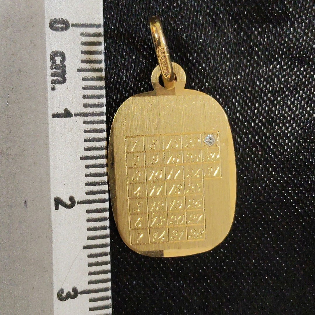 DIJE ORO 14 K 2,60 GRMS (SEMINUEVO)