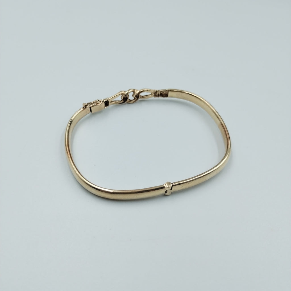 PULSERA RIGIDA ORO 14 K 9.3 GRMS (SEMINUEVO)