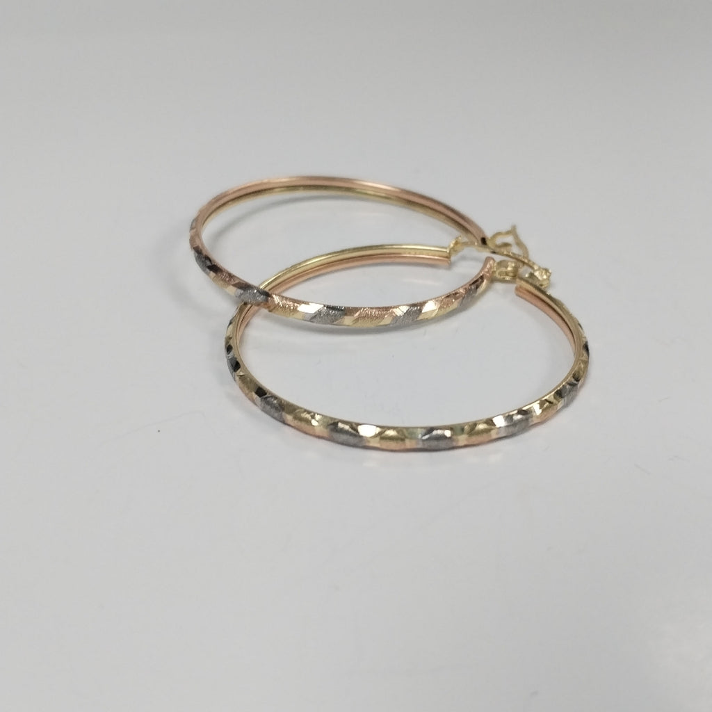 ARRACADAS PAR ORO 14 K 3,70 GRMS (SEMINUEVO)