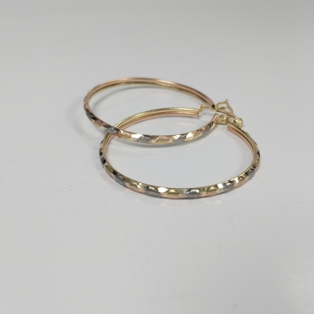 ARRACADAS PAR ORO 14 K 3,70 GRMS (SEMINUEVO)
