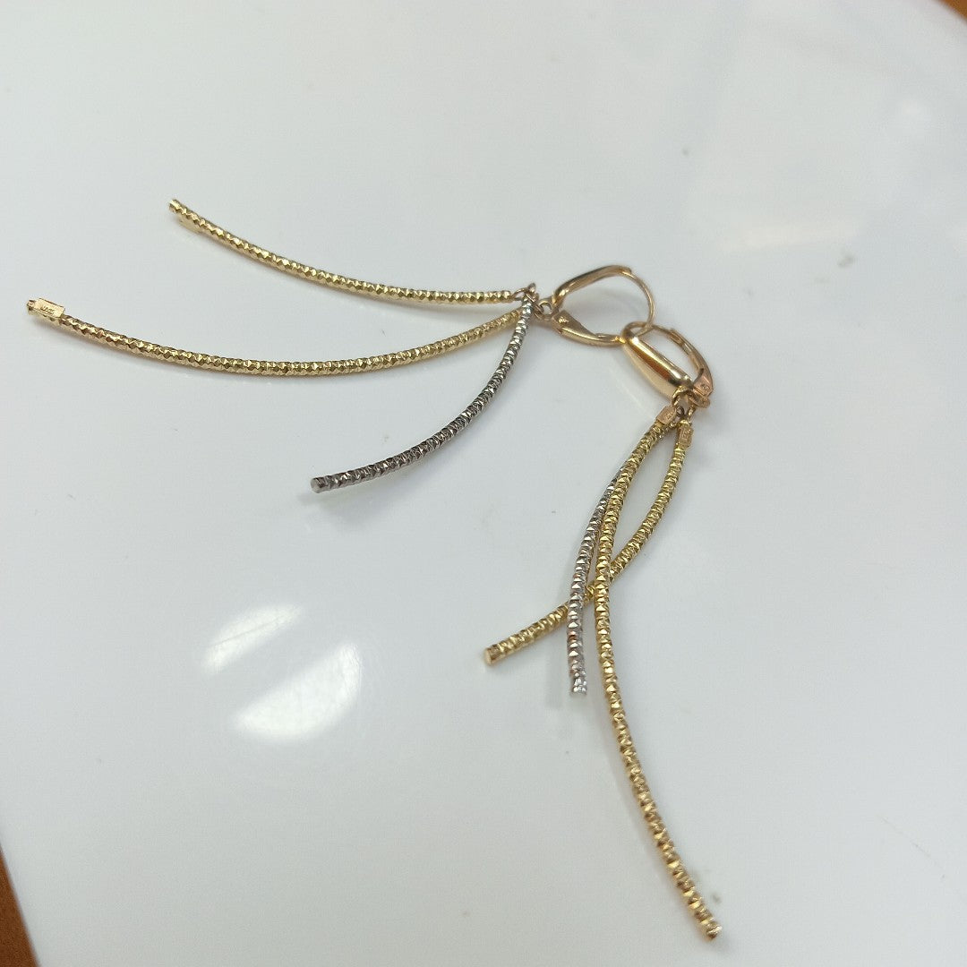 ARETES PAR ORO 10 K 2.7 GRMS (SEMINUEVO)