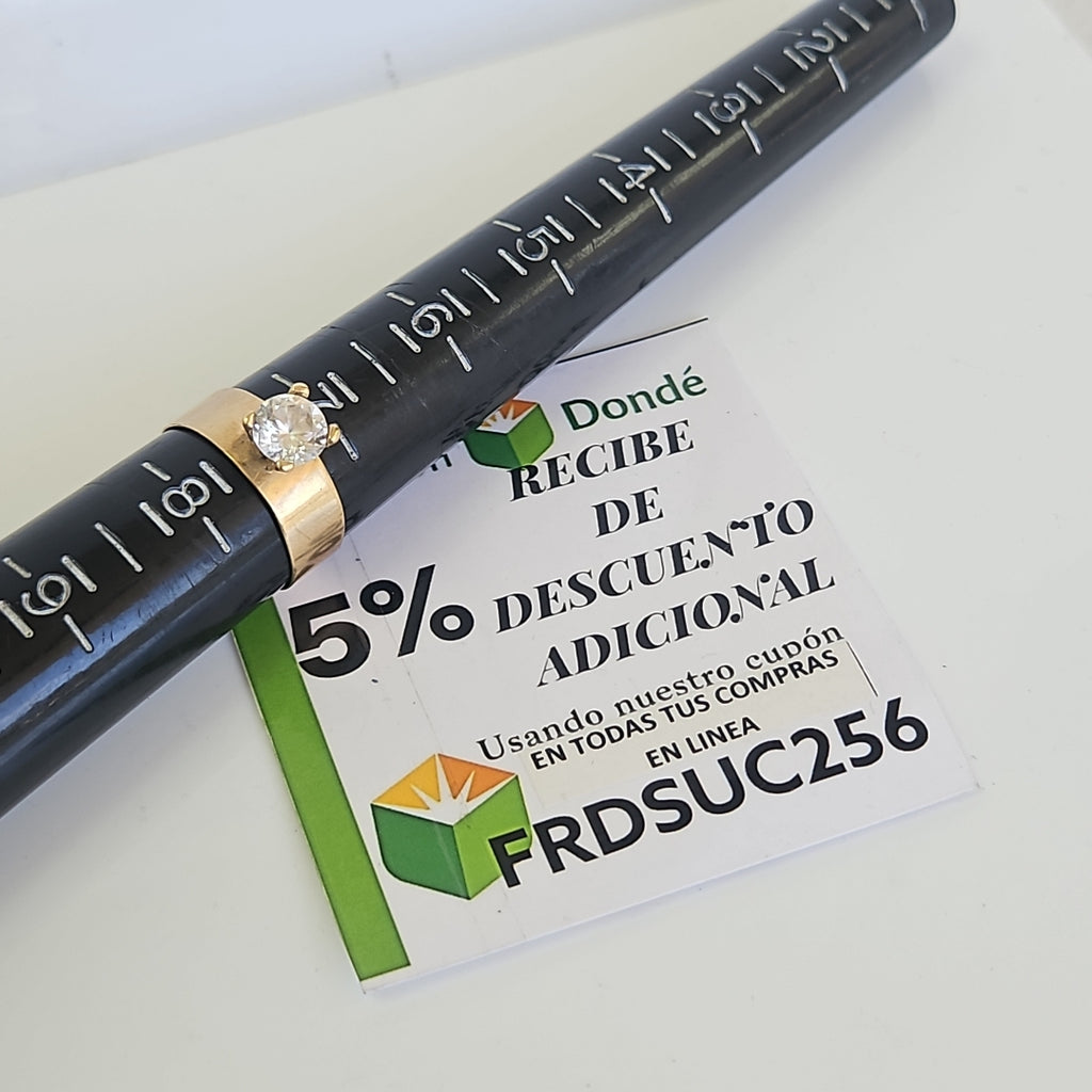 SOLITARIO ORO 8 K 2,50 GRMS (SEMINUEVO)