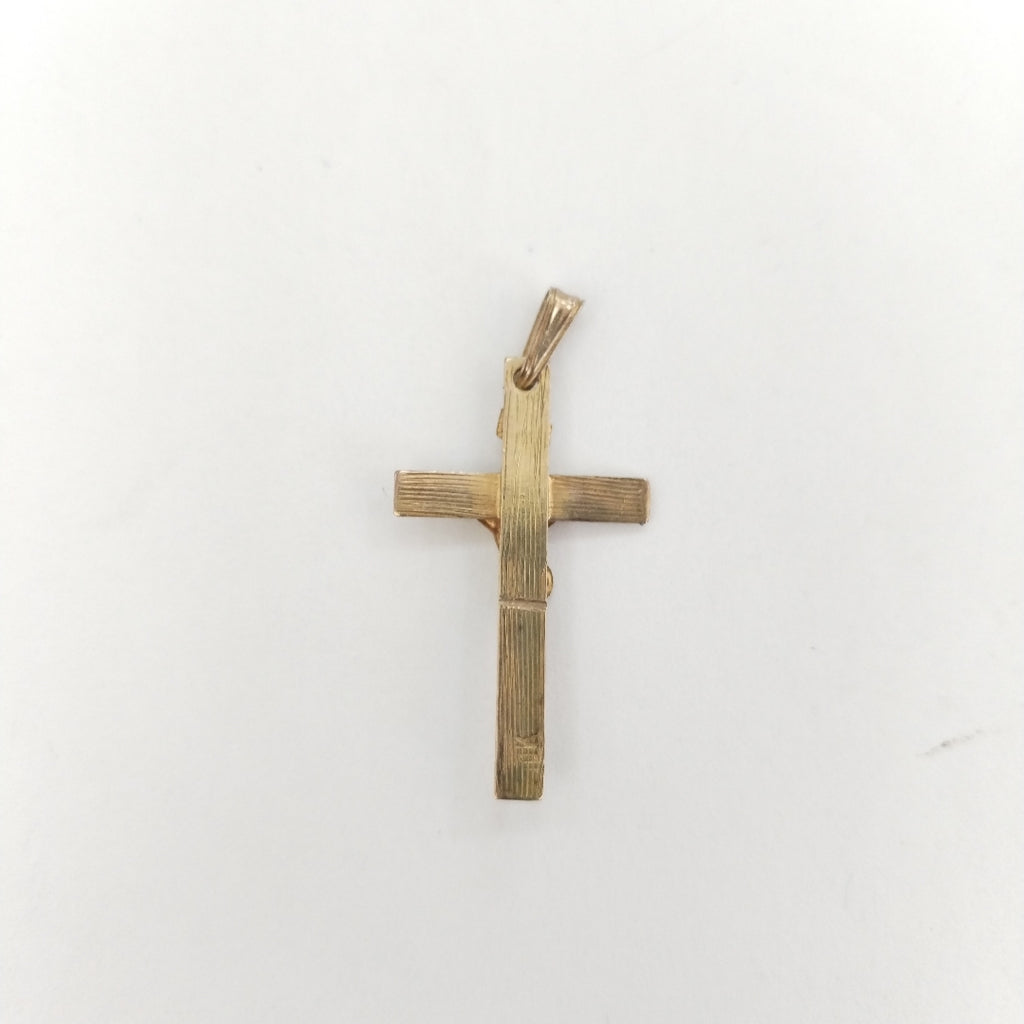 CRUCIFIJO ORO 10 K 1,30 GRMS (SEMINUEVO)