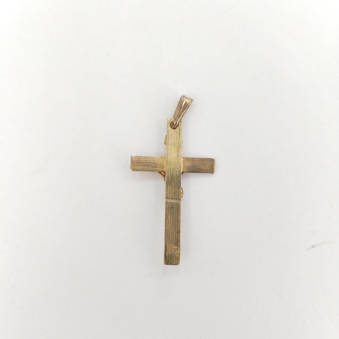 CRUCIFIJO ORO 10 K 1,30 GRMS (SEMINUEVO)