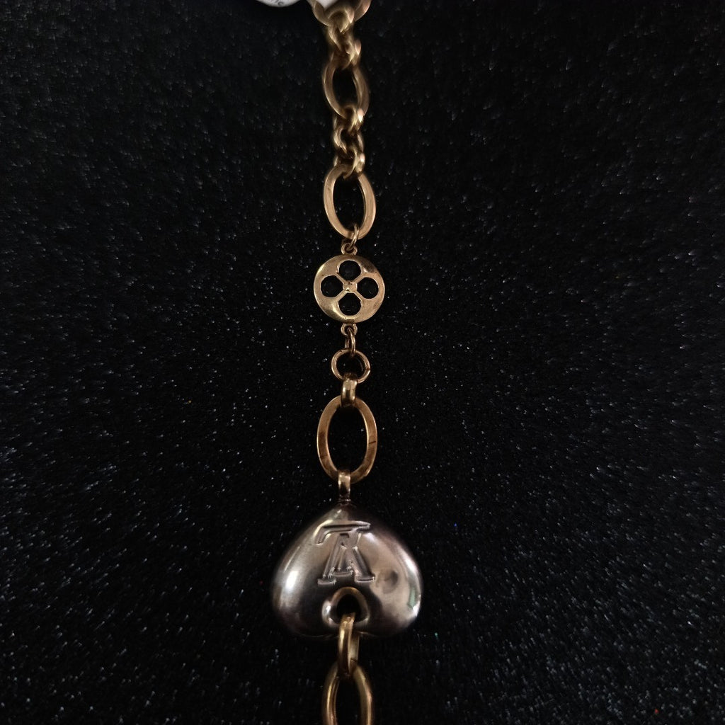 PULSERA ORO, ORO COMBINADO 10 K 6.5 GRMS (SEMINUEVO)