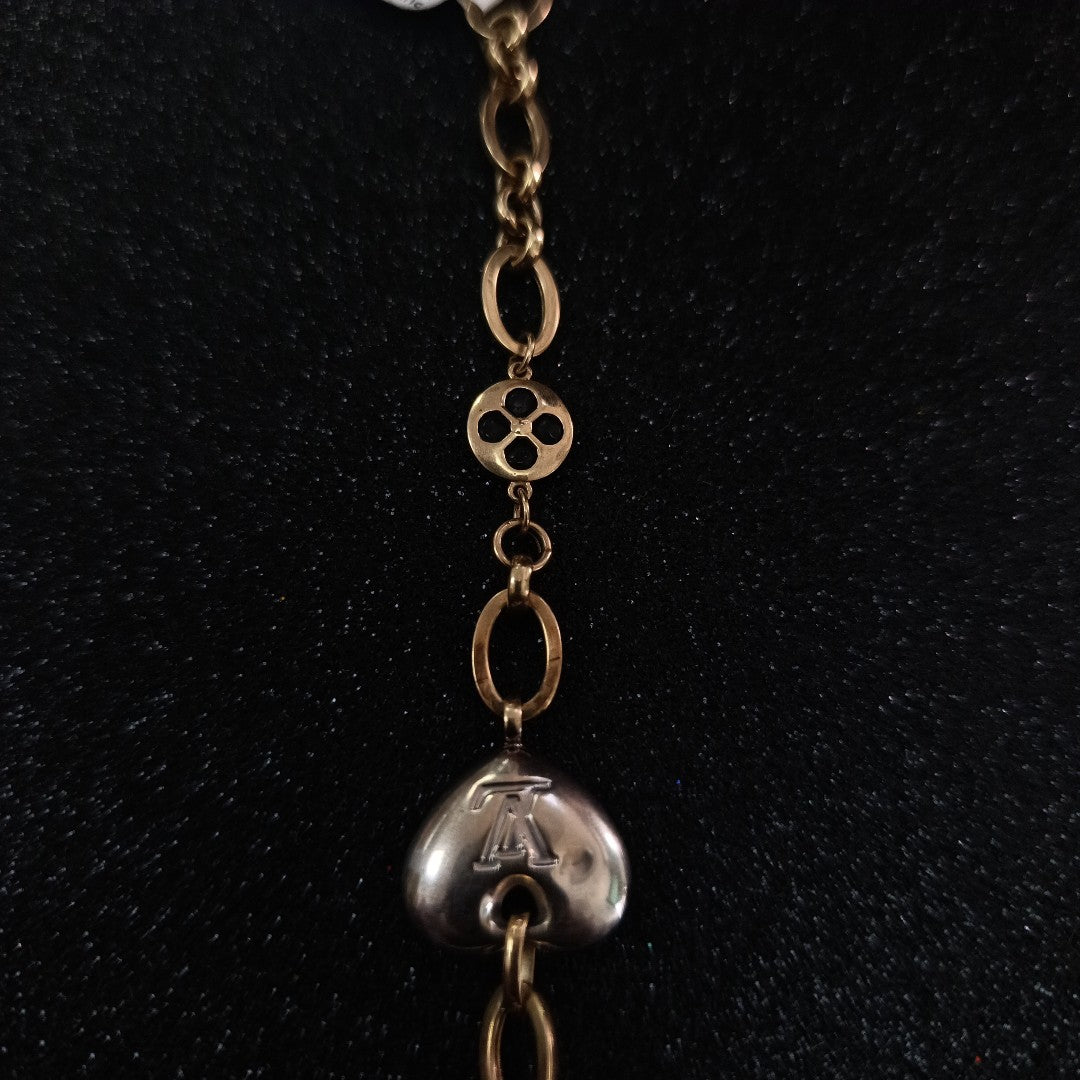 PULSERA ORO, ORO COMBINADO 10 K 6.5 GRMS (SEMINUEVO)