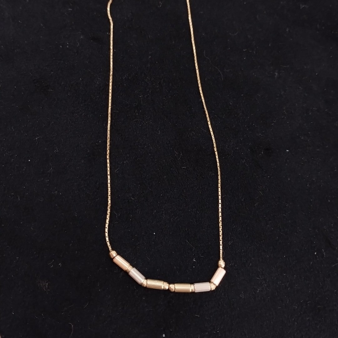 CADENA ORO,ORO COMBINADO 14 K 2,80 GRMS (SEMINUEVO)