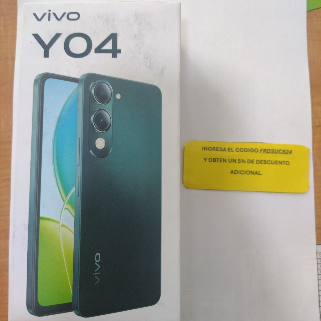 CELULAR VIVO Y04 V2430 (2025) 256 GB 4 GB RAM (SEMINUEVO)