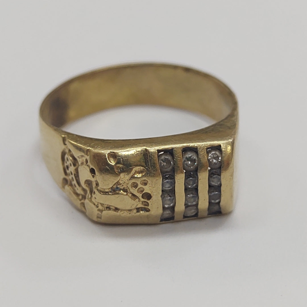 ANILLO ORO 10 K 5.2 GRMS (SEMINUEVO)