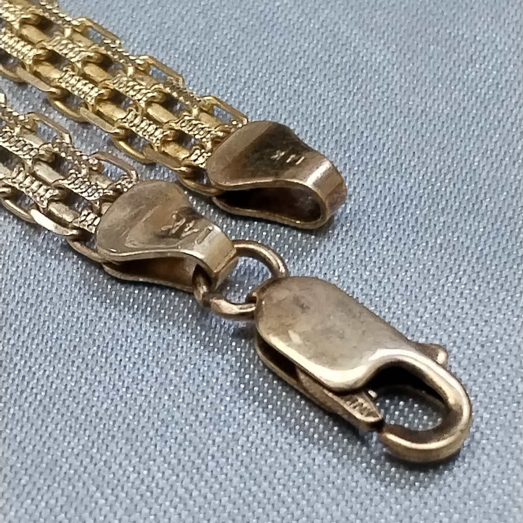 GARGANTILLA ORO 10 K 11.7 GRMS (SEMINUEVO)