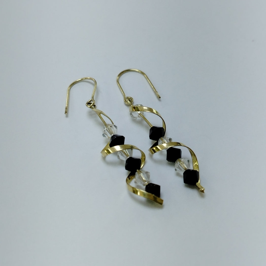 ARETES PAR ORO 14 K 1,40 GRMS (SEMINUEVO)
