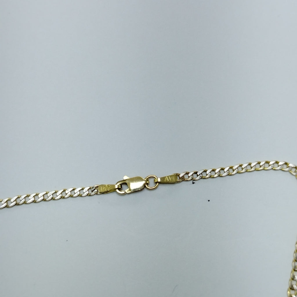CADENA ORO 14 K 2.4 GRMS (SEMINUEVO)