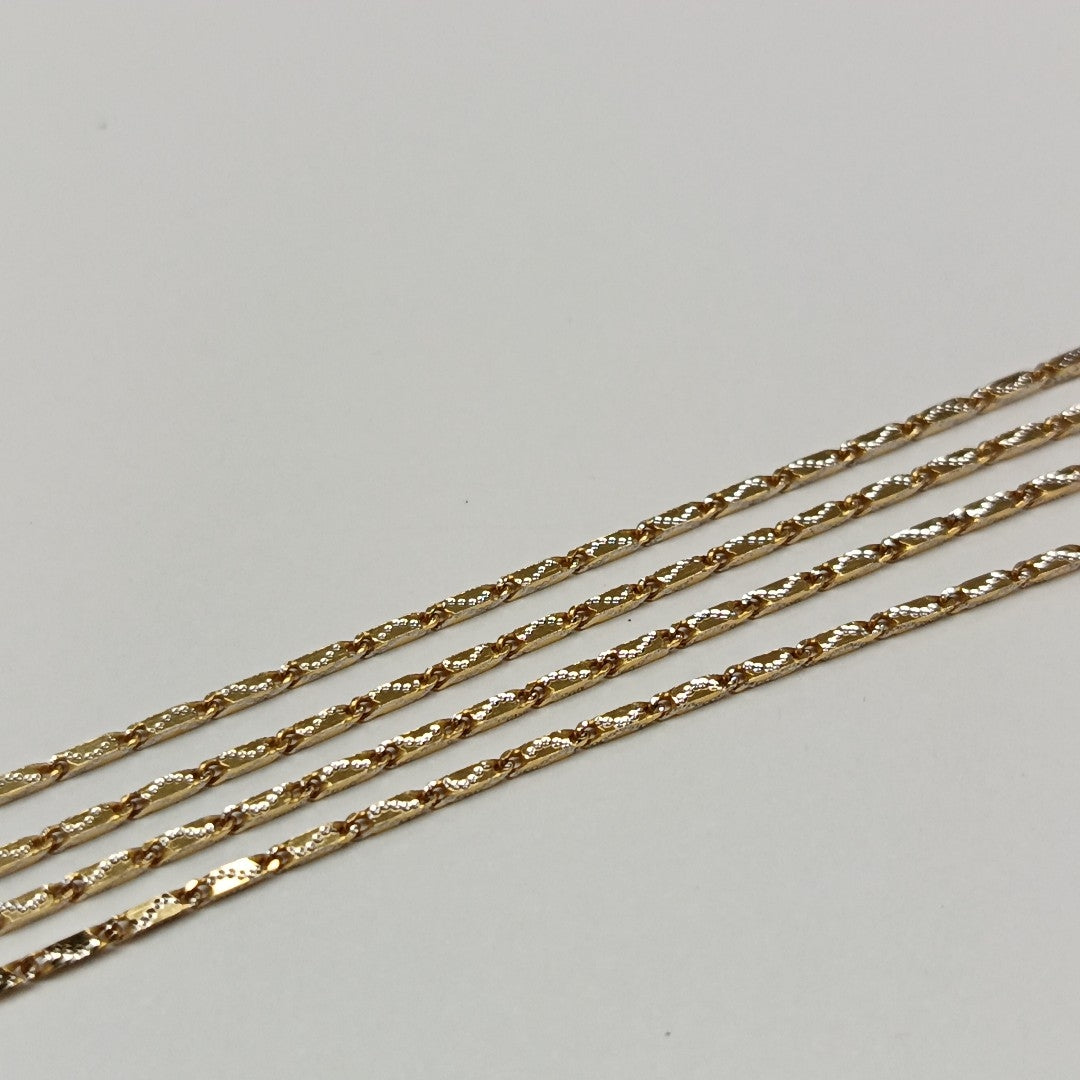 CADENA ORO 14 K 4,00 GRMS (SEMINUEVO)