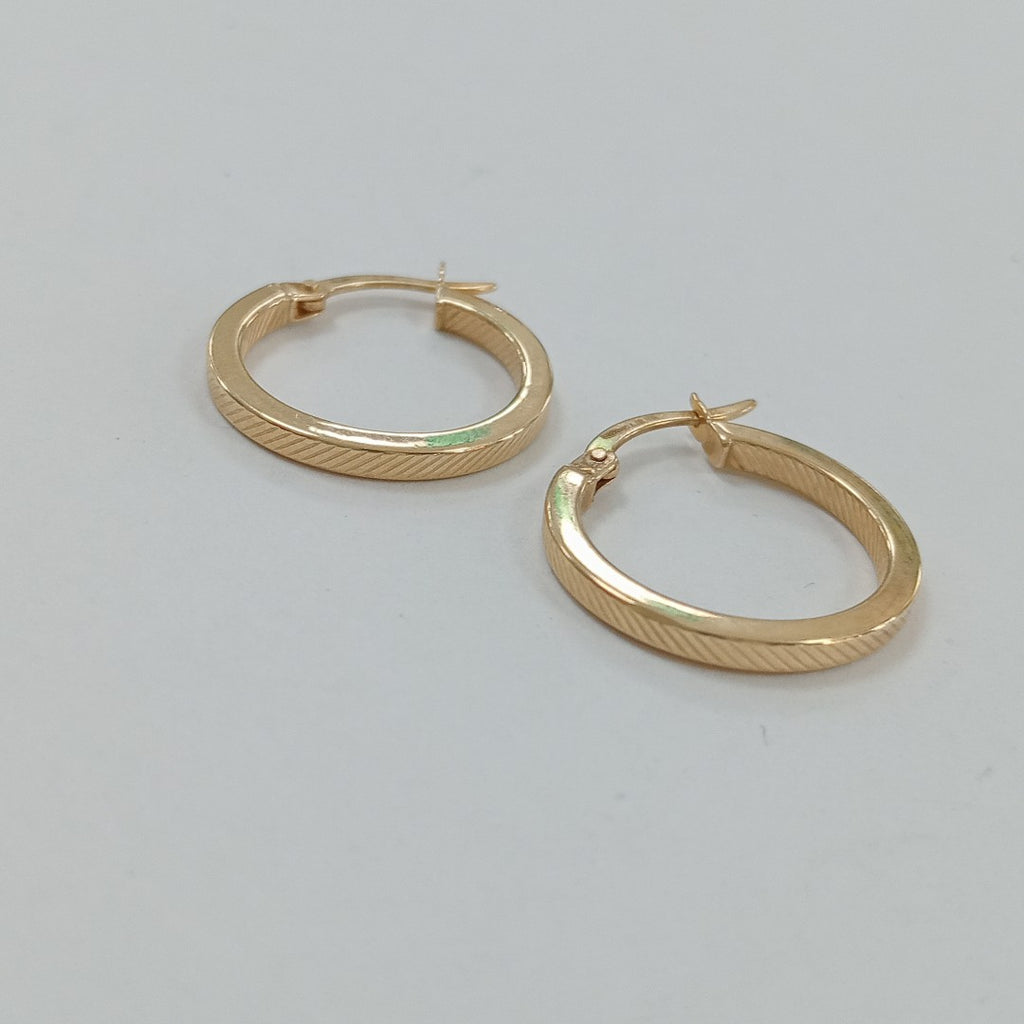 ARRACADAS PAR ORO 10 K 1.2 GRMS (SEMINUEVO)