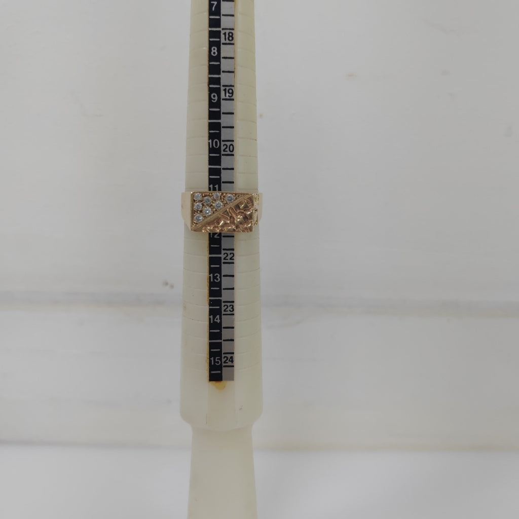 ANILLO ORO 14 K 9 GRMS (SEMINUEVO)
