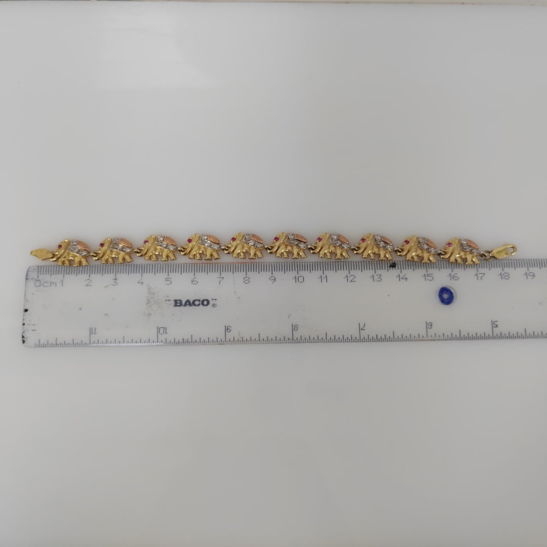 PULSERA ORO 14 K 19.2 GRMS (SEMINUEVO)