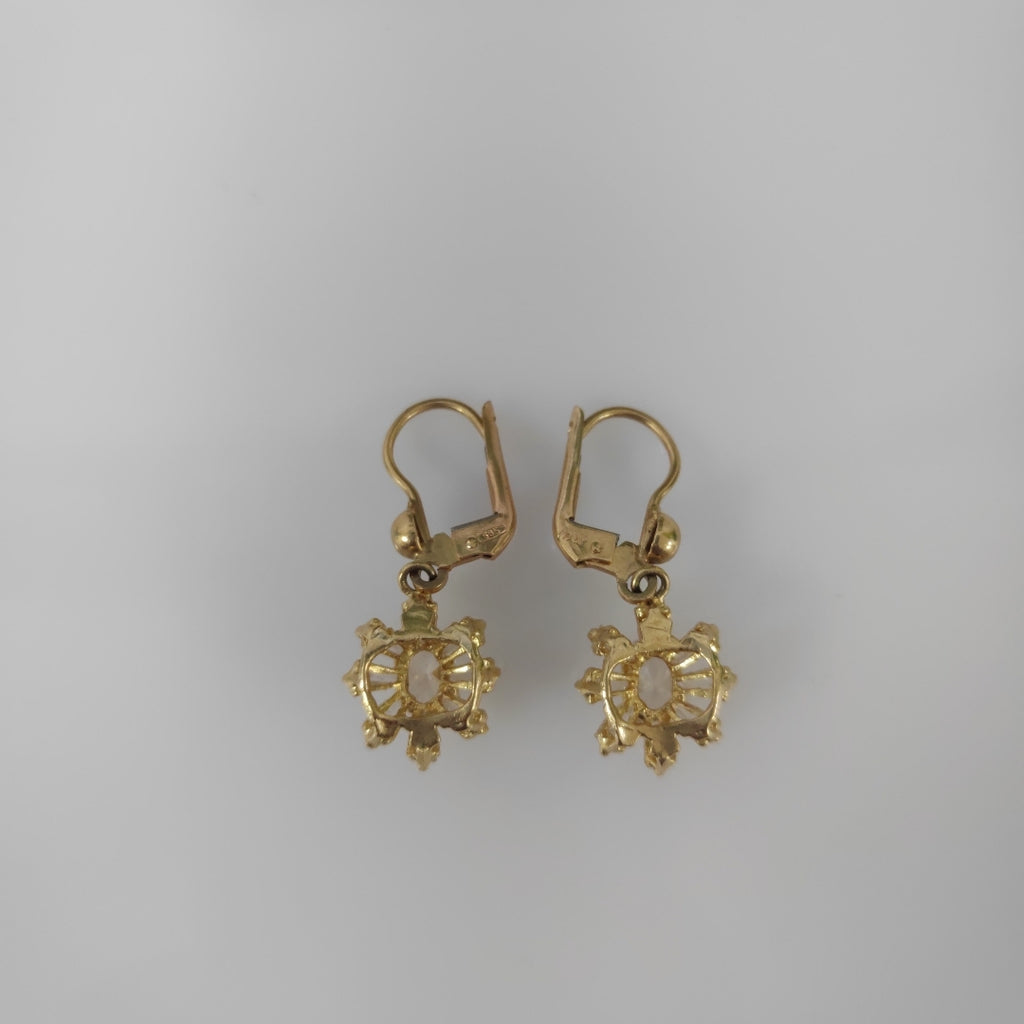ARETES PAR ORO 14 K 4.5 GRMS (SEMINUEVO)