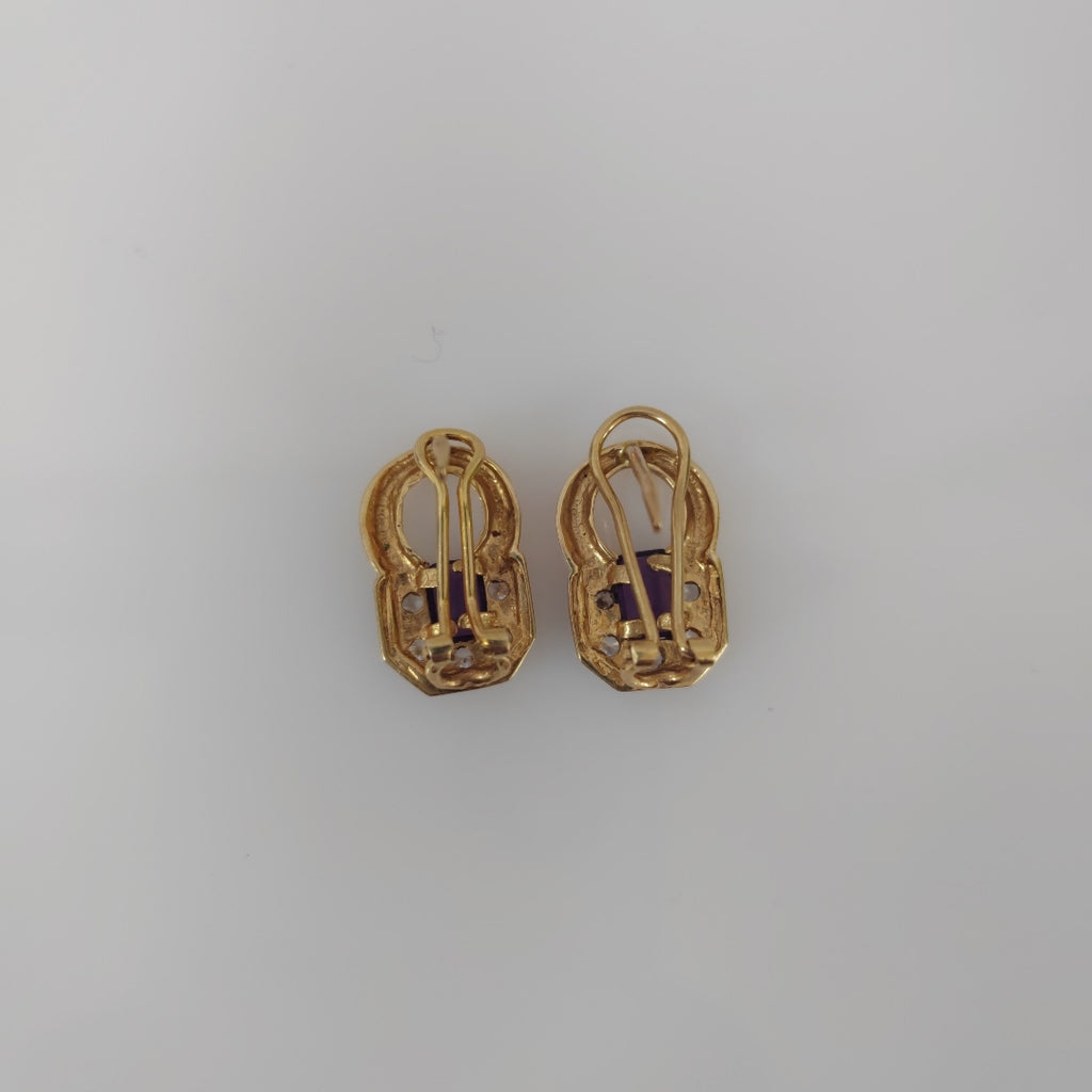 ARETES PAR ORO 14 K 4.7 GRMS (SEMINUEVO)