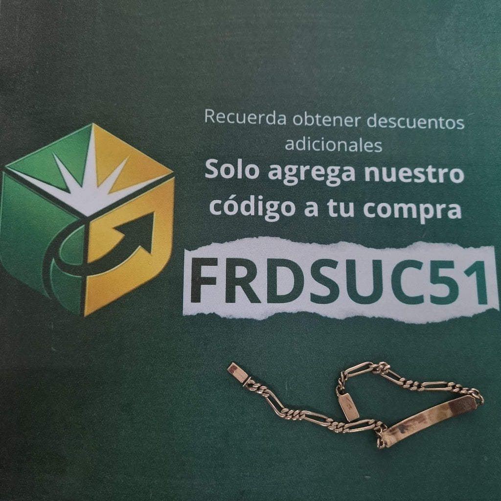 ESCLAVA ORO 10 K 6,20 GRMS (SEMINUEVO)