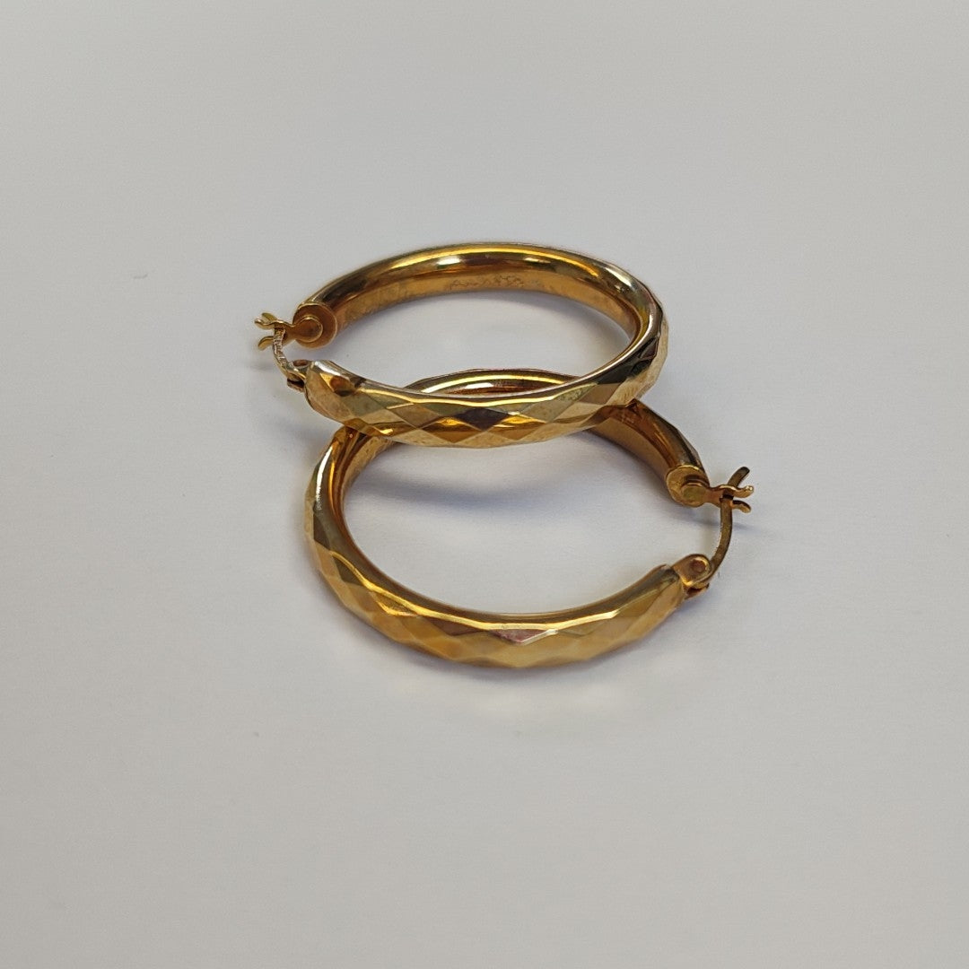 ARRACADAS PAR ORO 14 K 5,00 GRMS (SEMINUEVO)