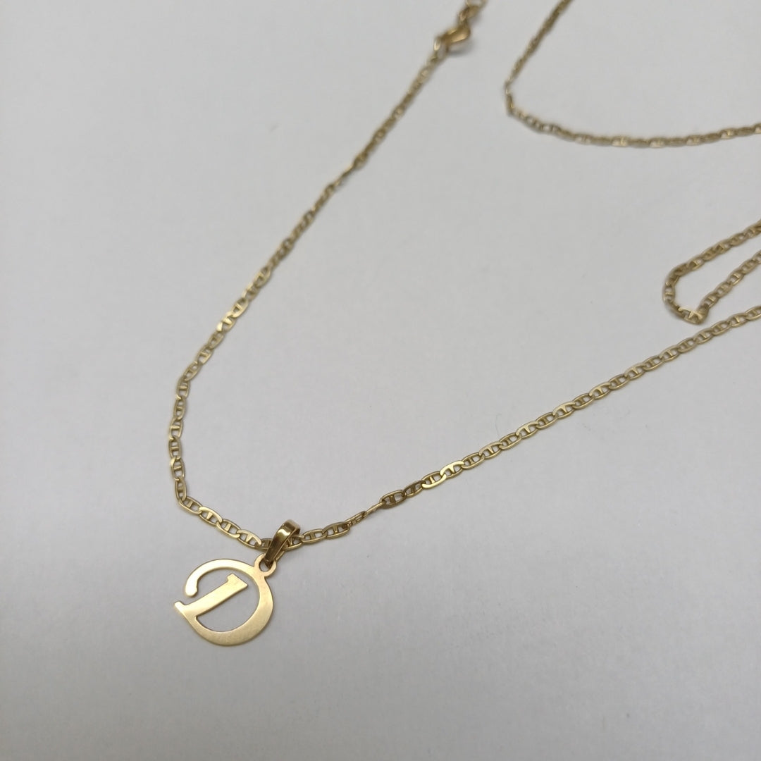 CADENA, DIJE ORO 14 K 3 GRMS (SEMINUEVO)