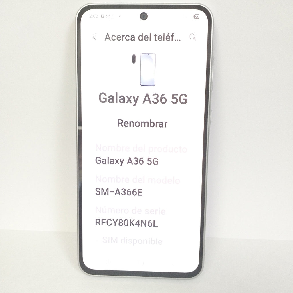 CELULAR SAMSUNG GALAXY A36 5G SM-A366E (2025) 128 GB 6 GB RAM (SEMINUEVO)