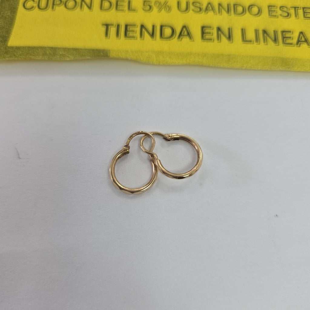 ARRACADAS PAR ORO 10 K 0,70 GRMS (SEMINUEVO)