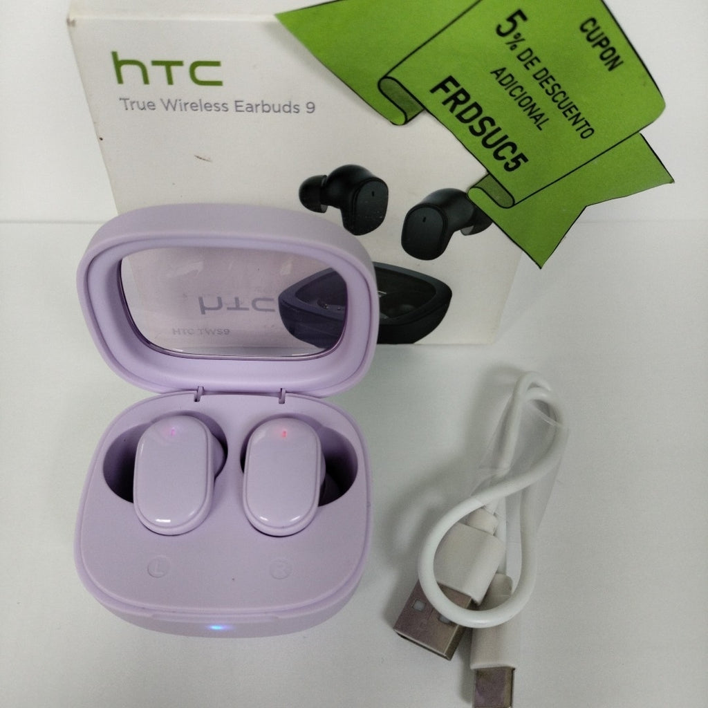 AUDIFONOS HTC EARBUDS 9 INALAMBRICO IN EAR (SEMINUEVO)
