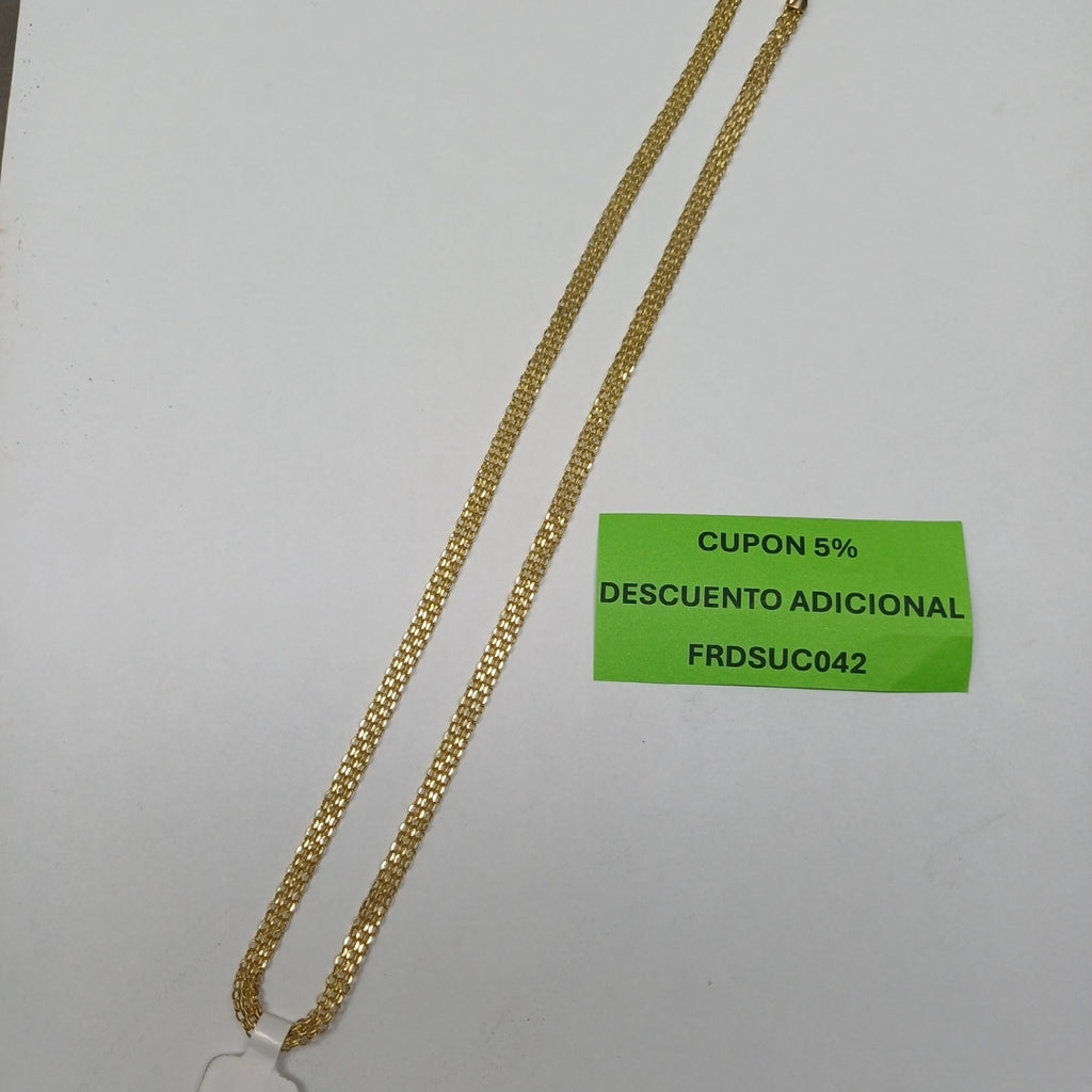 CADENA ORO 14 K 4 GRMS (SEMINUEVO)