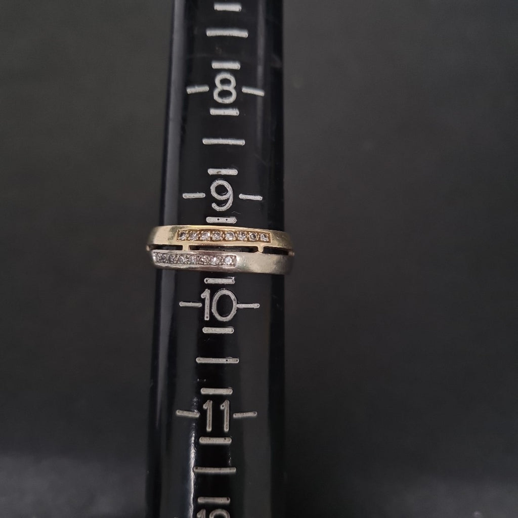 ARGOLLA ORO COMBINADO 14 K 5.1 GRMS (SEMINUEVO)