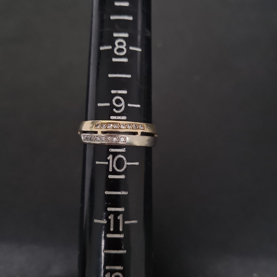 ARGOLLA ORO COMBINADO 14 K 5.1 GRMS (SEMINUEVO)