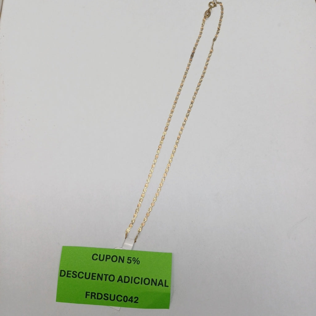 CADENA ORO 10 K 1.1 GRMS (SEMINUEVO)