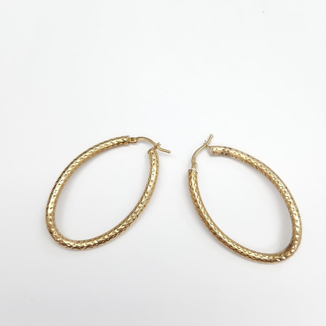 ARRACADAS PAR ORO 14 K 3,50 GRMS (SEMINUEVO)
