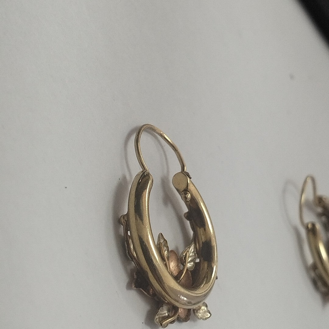 ARRACADAS PAR ORO 10 K 4,00 GRMS (SEMINUEVO)