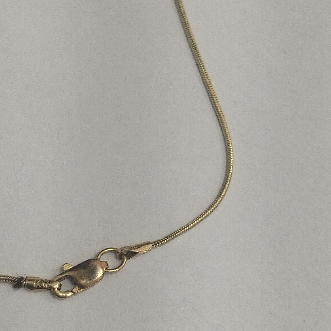 CADENA,DIJE ORO 14 K 4,30 GRMS (SEMINUEVO)