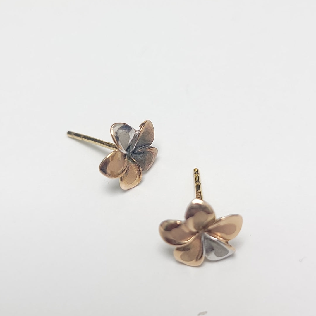 ARETES PAR ORO 14 K 0,70 GRMS (SEMINUEVO)