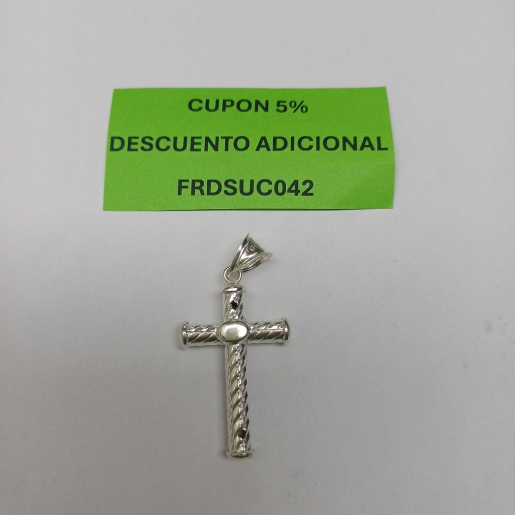 CRUZ PLATA .925 3.1 GR (NUEVO)