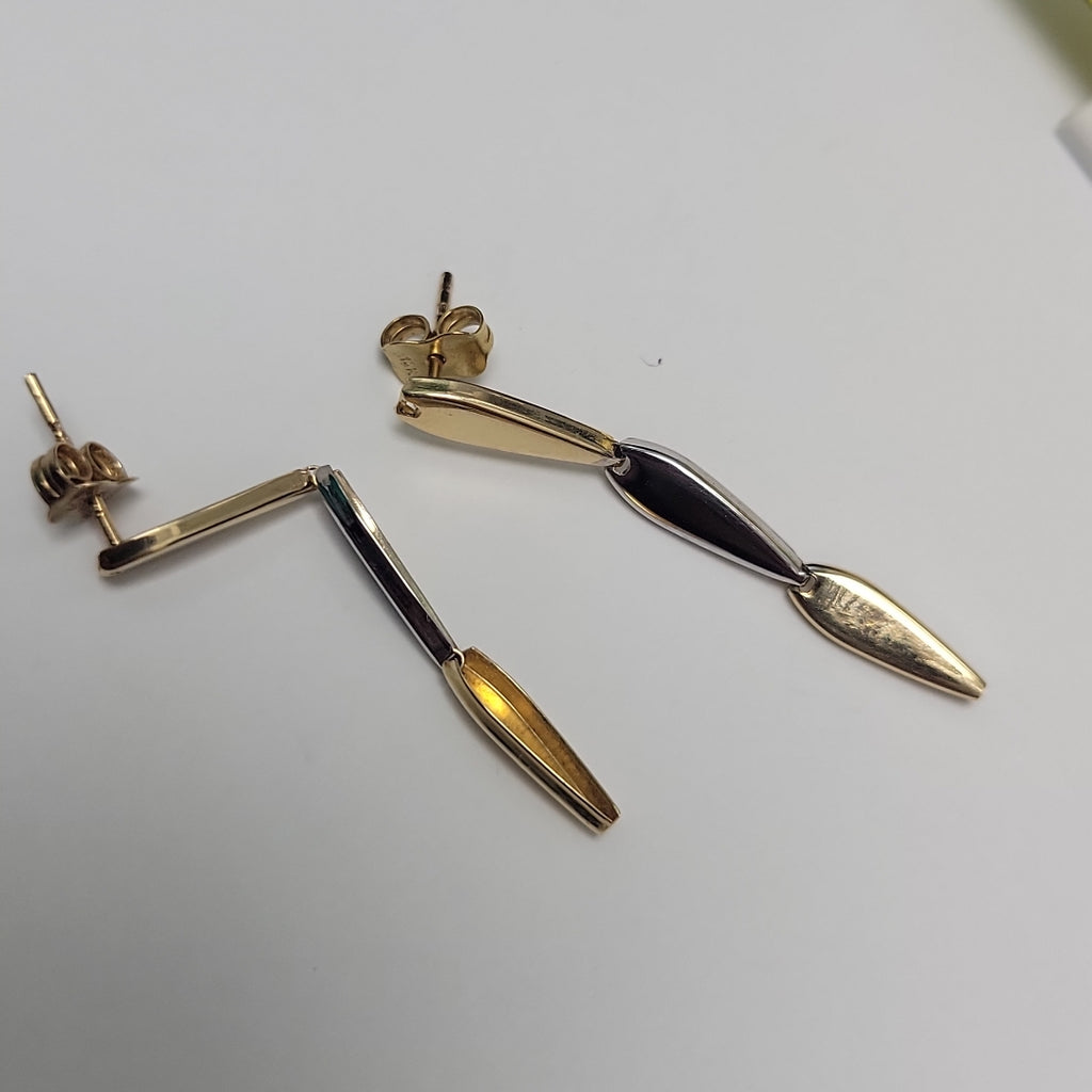 BROQUELES PAR ORO 14 K 1.4 GRMS (SEMINUEVO)