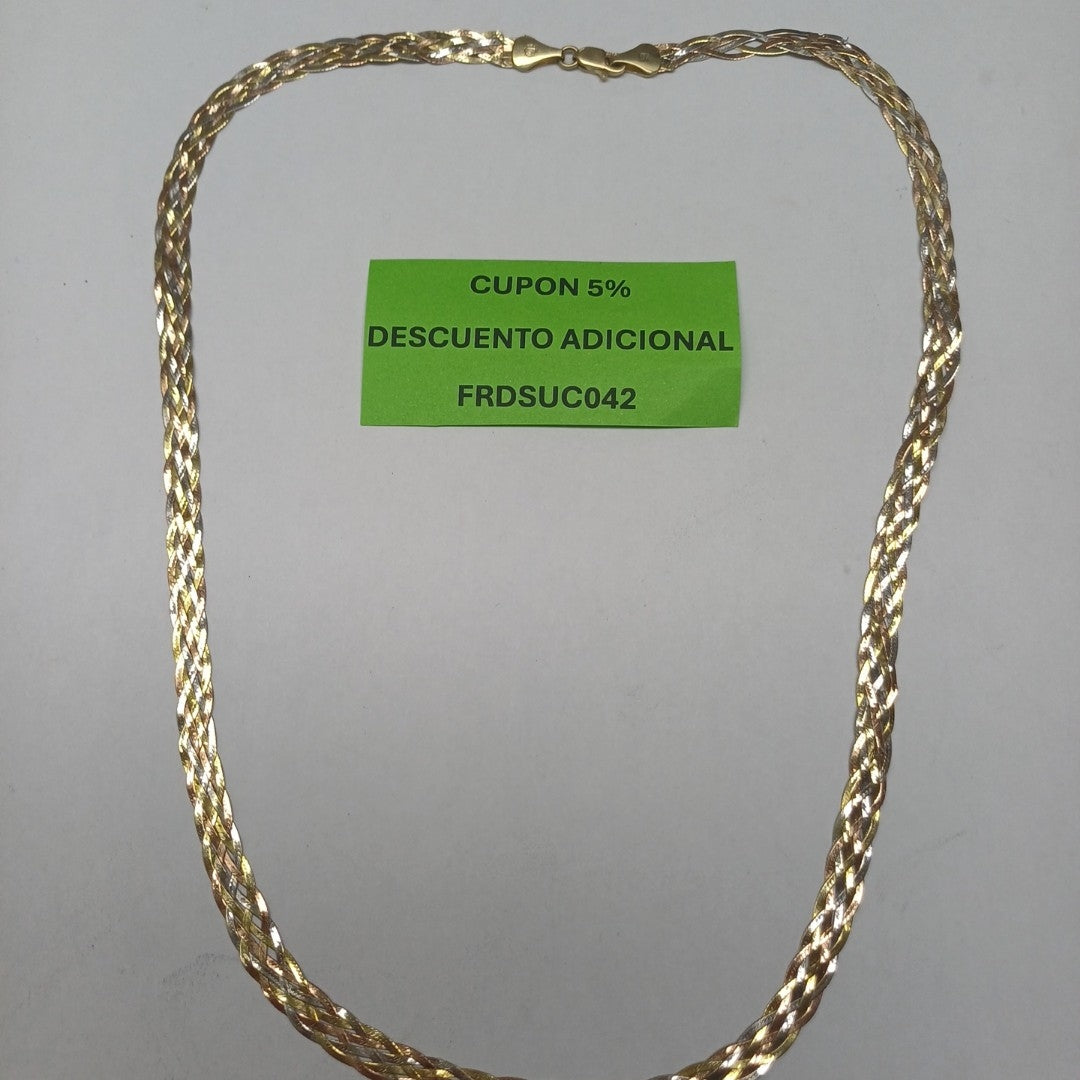 GARGANTILLA ORO 14 K 7.5 GRMS (SEMINUEVO)