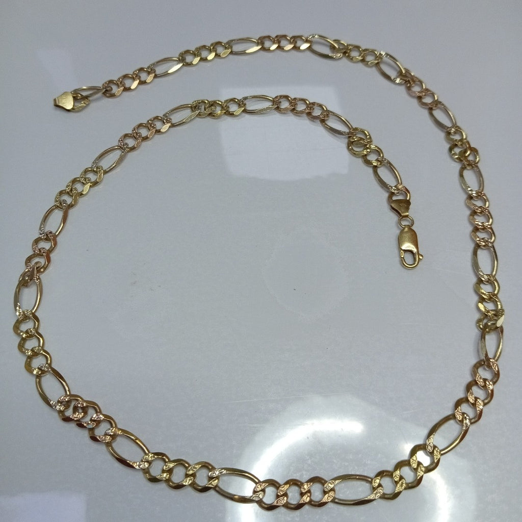 CADENA ORO COMBINADO 14 K 34.1 GRMS (SEMINUEVO)