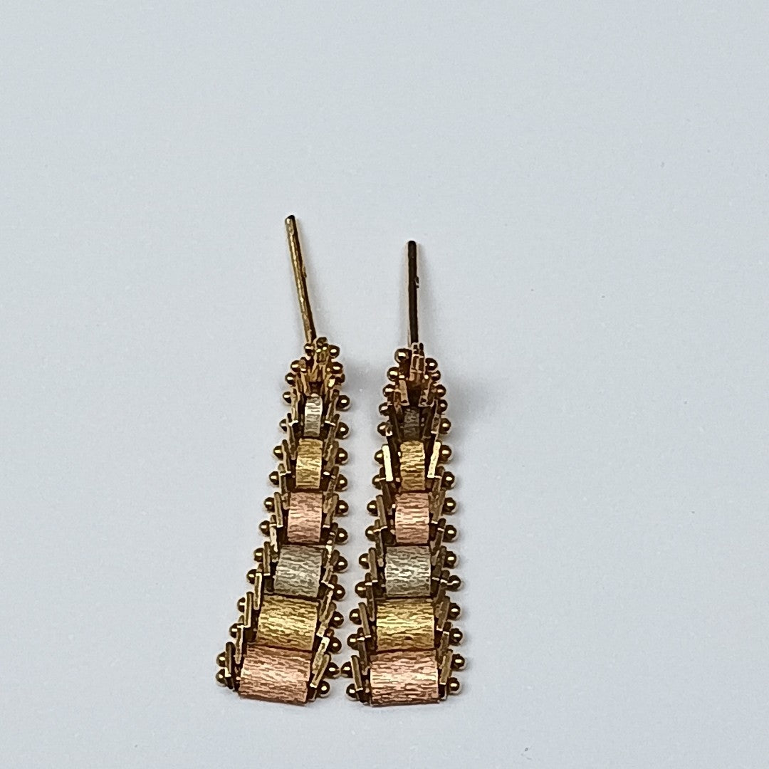 BROQUELES PAR ORO 14 K 2.2 GRMS (SEMINUEVO)