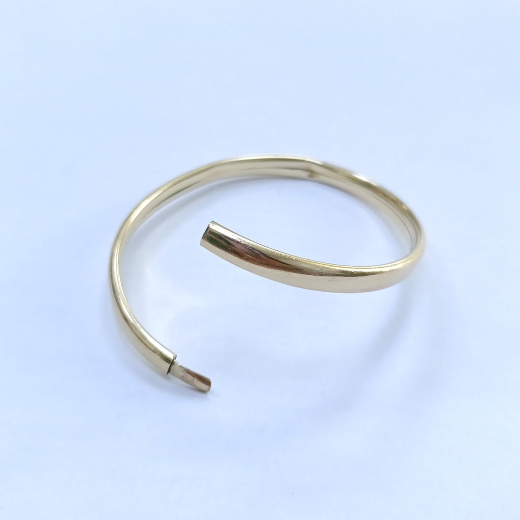 PULSERA RIGIDA ORO 10 K 5,00 GRMS (SEMINUEVO)