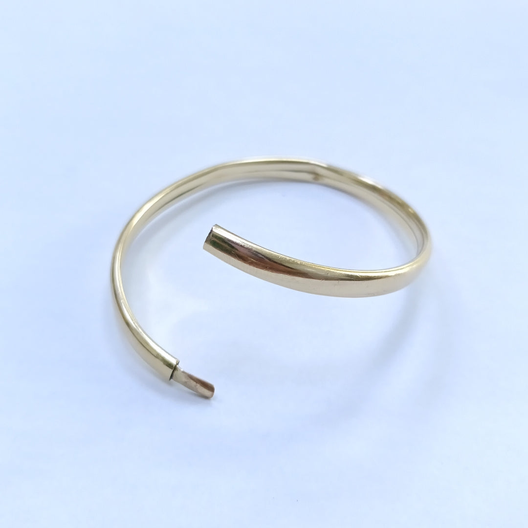 PULSERA RIGIDA ORO 10 K 5,00 GRMS (SEMINUEVO)